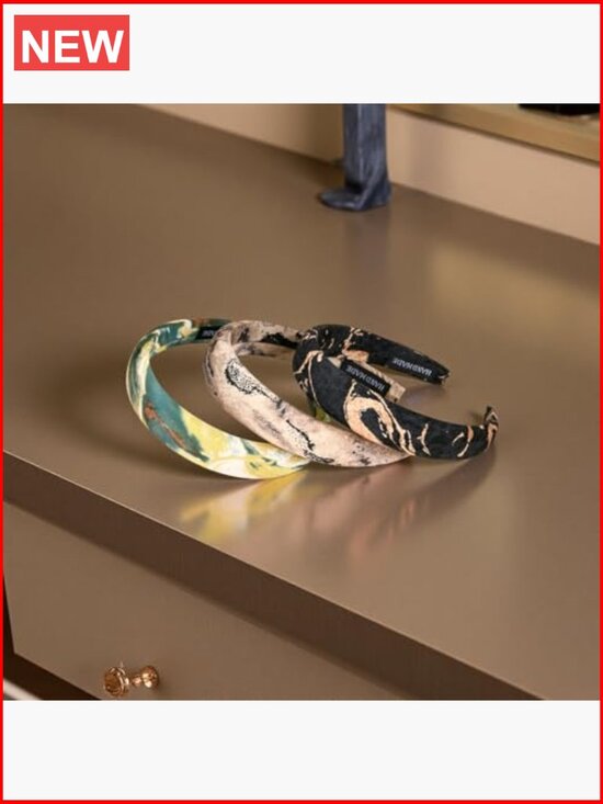 Fashion Wrap Headbands for Women, Padded Headbands for Hair Care